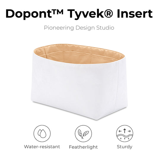 Handbag Organizer Insert for Le Pliage Original M Tote Bag(Vanile)