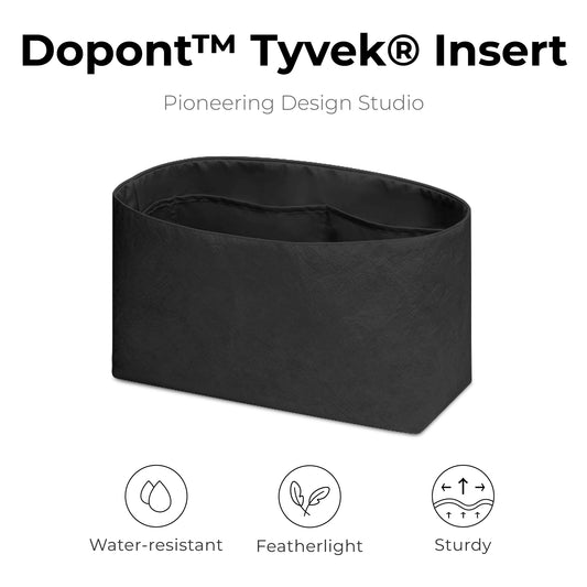 Handbag Organizer Insert for Long Champ Hobo Bag( Matte Blacck)