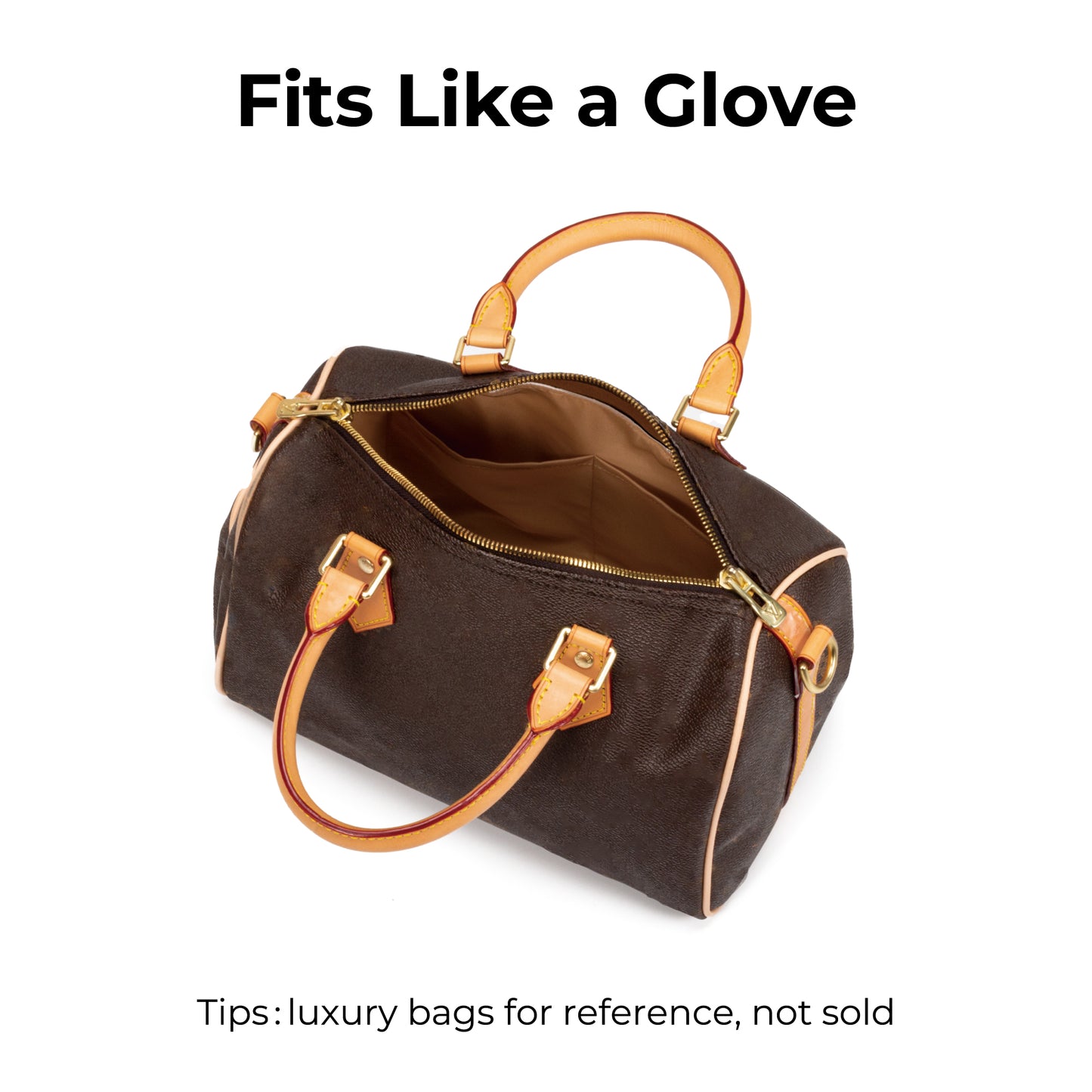 Handbag Organizer Insert for LV Speedy30( Vanile)