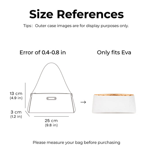 Handbag Organizer Insert for lv Eva( Vanile)