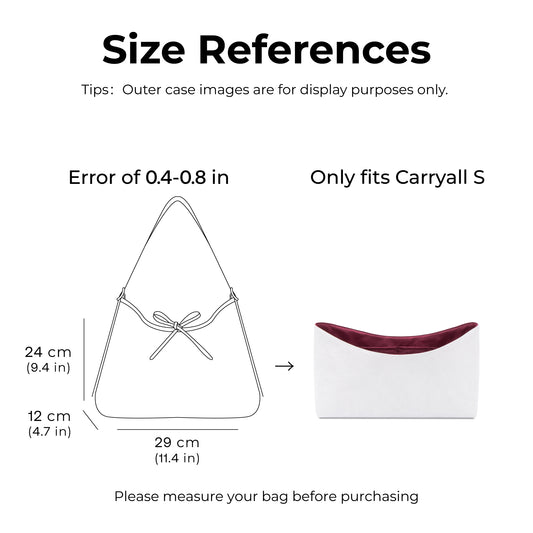 Handbag Organizer Insert for LV Carryall PM( Prunoir)