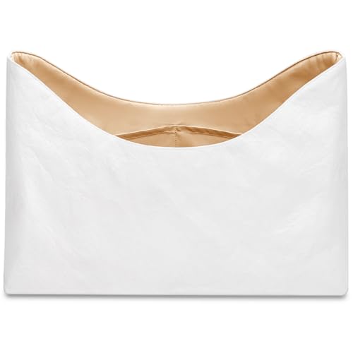 FANJI Project Tote Bag Organizer Insert for CHANEL 25c Hobo S Baocheng handbag, Custom Fit Inside Premium Champagne Lightweight WaterResistant Purse Insert