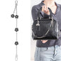 FANJI Project Tote Bag Chain for COACH Cube Rogue Handbag,Replacement Extension Chain for Purse Shoulder Bags Handle Bag Chain Straps Accessories(Black)