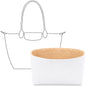 Handbag Organizer Insert for Le Pliage Original M Tote Bag(Vanile)
