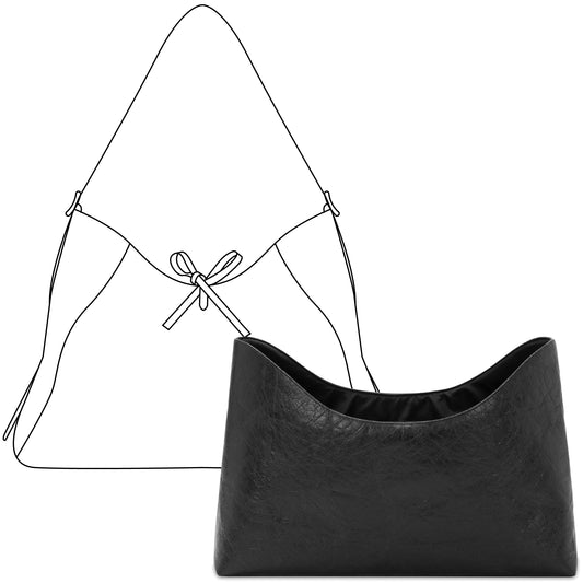 Handbag Organizer Insert for LV CarryAll Dark Vibe MM Bag (Matte Black), Custom Fit Inside Premium