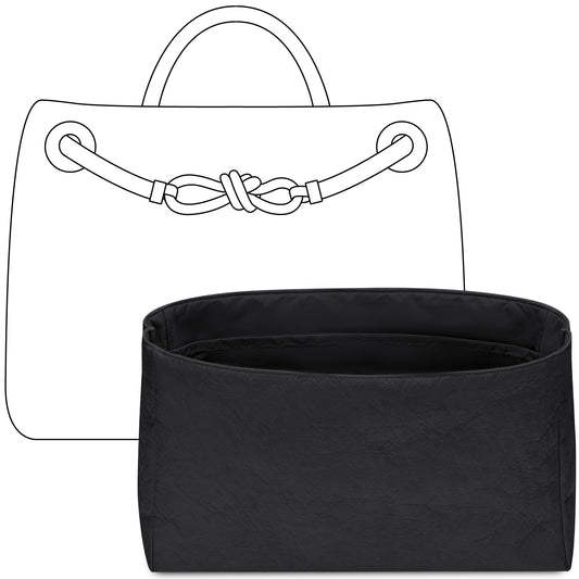 Handbag Organizer Insert for BV Andiamo Handbag S( Matte Black)