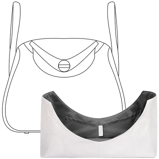 Handbag Organizer Insert for HERMES Lindy Mini( Slate Gray)