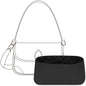 Handbag Organizer Insert for LV Diane Bag (Matte Black), Custom Fit Inside Premium