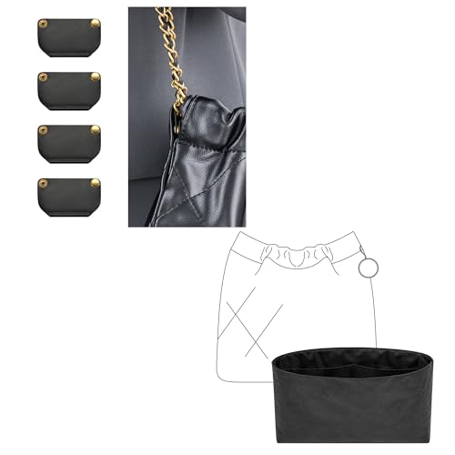 FANJI Project Bag Organizer Insert for CHANEL 22 Mini Handbag,and Premium Full Grain Leather Protection for 22 Bag