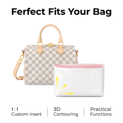 Handbag Organizer Insert for LV Speedy25( Rose Sakura)