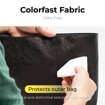 Handbag Organizer Insert for Long Champ Hobo Bag( Matte Blacck)