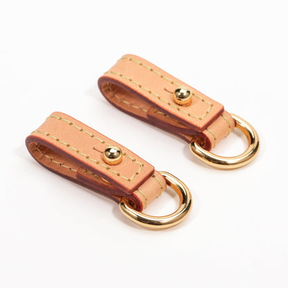 Luxury Bag Shoulder Strap Protective Clips-Anti-wear Buckle for Lv Diane Shoulder Strap,Premium Full-grain Leather Bag Hardware Protection